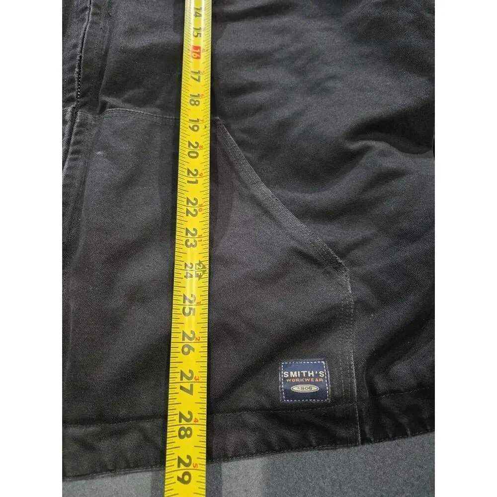 Smith's workwear Bomber Jacket Full Zip Jumper Cotton Stretch Y2K Sz XL A009964